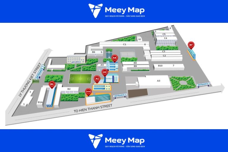 Bản đồ Bách Khoa HCM - Hồ Chí Minh đầy đủ Chi Tiết