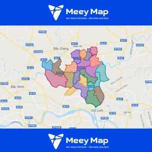 Ban do huyen Yen Dung