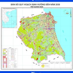 Bản đồ quy hoạch sử dụng đất tính Quảng Ngãi