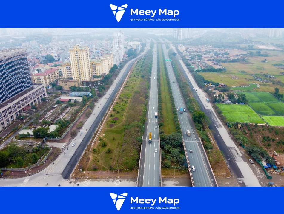 Đoạn đường từ Đại lộ Thăng Long đến đường 32