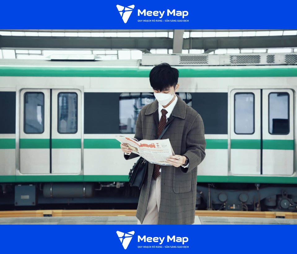 Ga tàu Cát Linh Hà Đông đang trở thành một điểm đến thu hút nhiều du khách