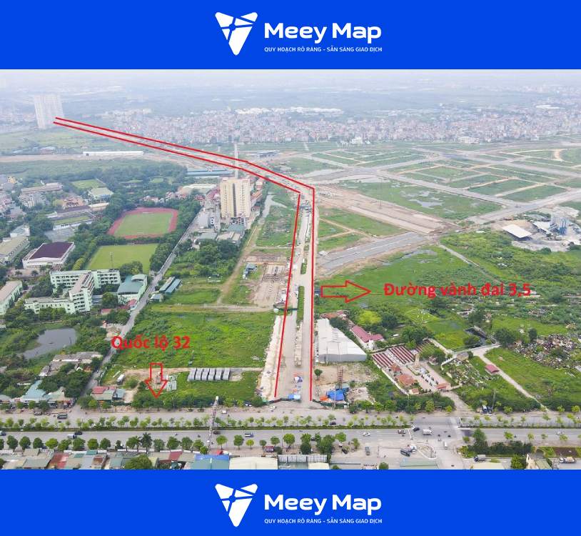 Tiến độ xây dựng đường vành đai 3.5