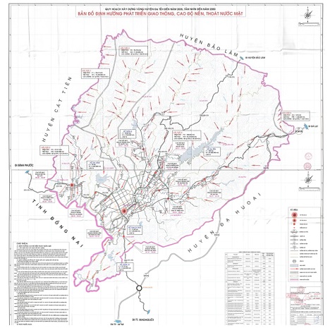 Bản đồ quy hoạch sử đất huyện Đạ Tẻh (Lâm Đồng) năm 2024 1 Bản đồ quy hoạch giao thông huyện Đạ Tẻh, tỉnh Lâm Đồng