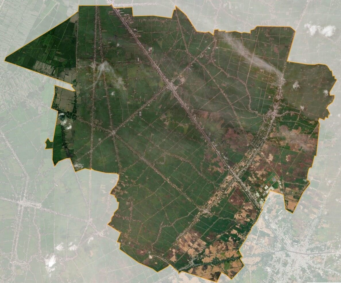 Bản đồ Huyện Châu Thành, Sóc Trăng