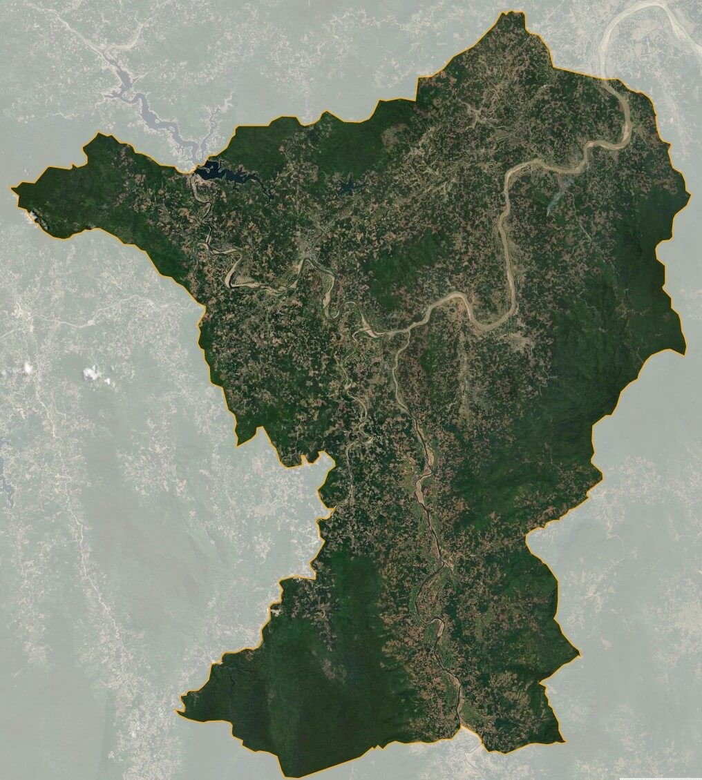 Bản đồ Huyện Sơn Hà, Quảng Ngãi