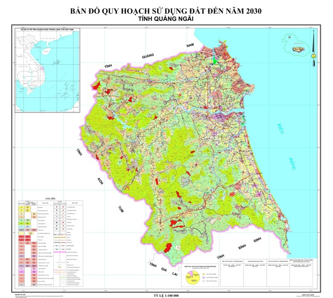 Bản đồ Huyện Sơn Hà, Quảng Ngãi