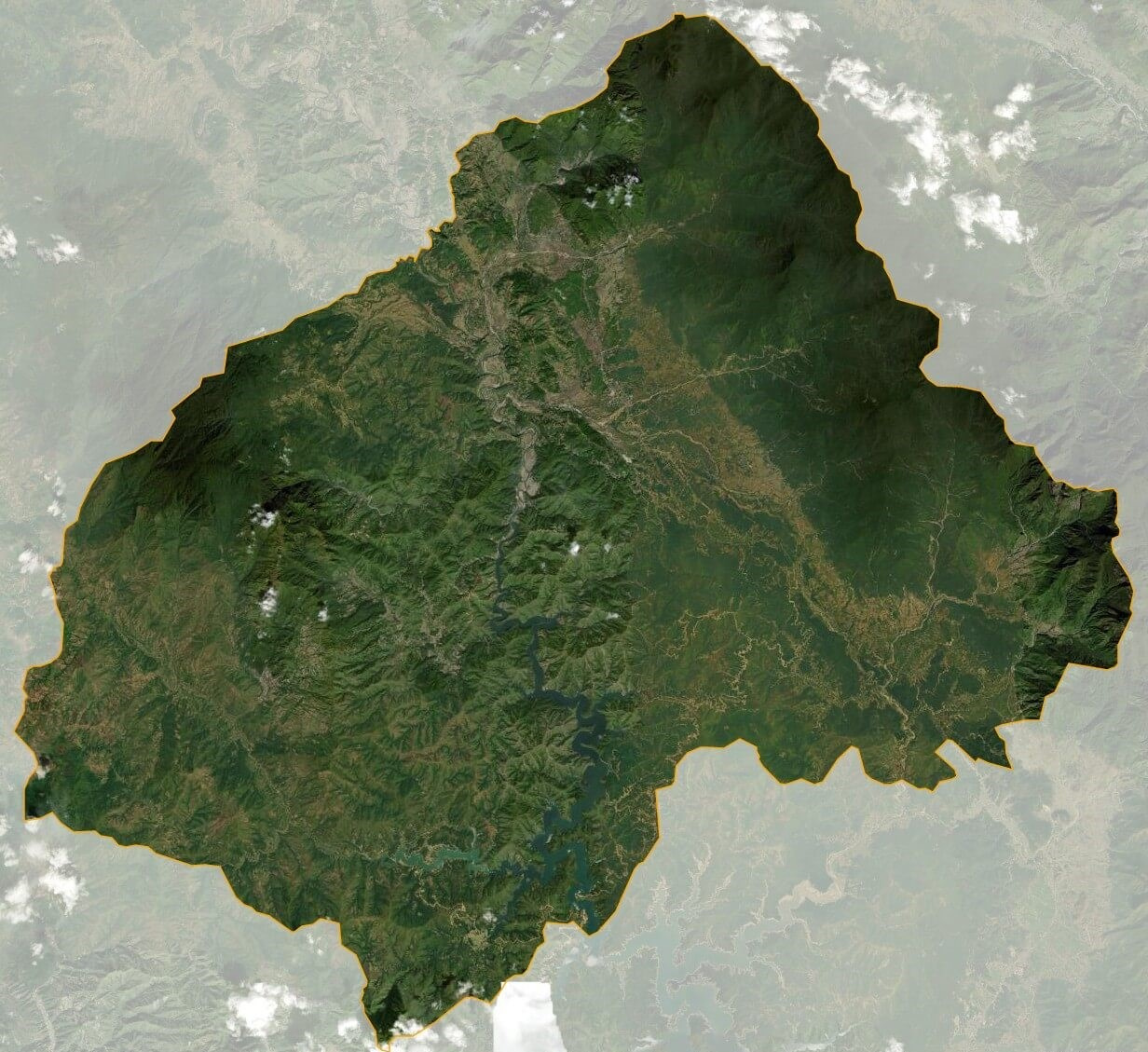 Bản đồ Huyện Tân Uyên, Lai Châu