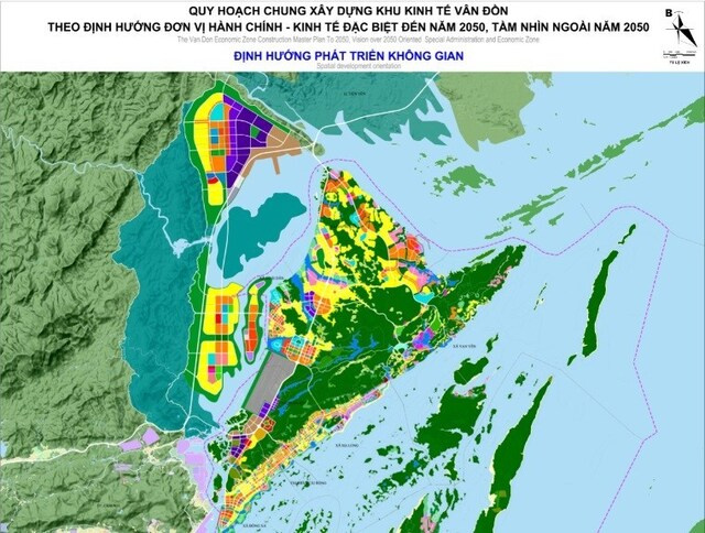 Bản đồ Huyện Vân Đồn, Quảng Ninh