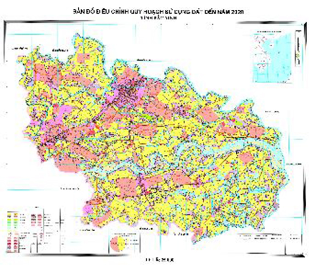 Bản đồ quy hoạch giao thông huyện Thuận Thành [Bắc Ninh]