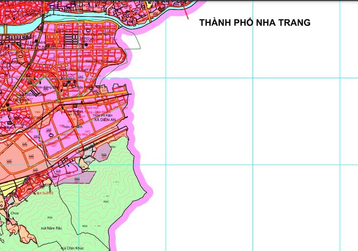 Bản đồ quy hoạch giao thông xã Diên An, huyện Diên Khánh, tỉnh Khánh Hòa giai đoạn 2021 - 2030 Bản đồ quy hoạch giao thông xã Diên An, huyện Diên Khánh, tỉnh Khánh Hòa giai đoạn 2021 - 2030