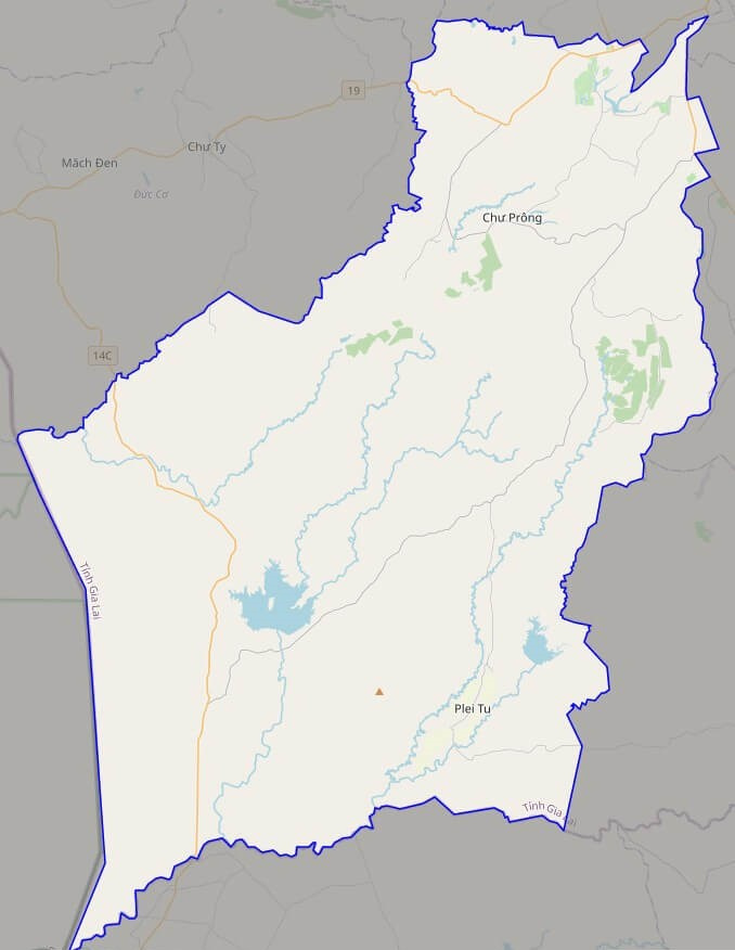 Bản đồ quy hoạch Huyện Chư Prông, Gia Lai| Kế hoạch sử dụng đất