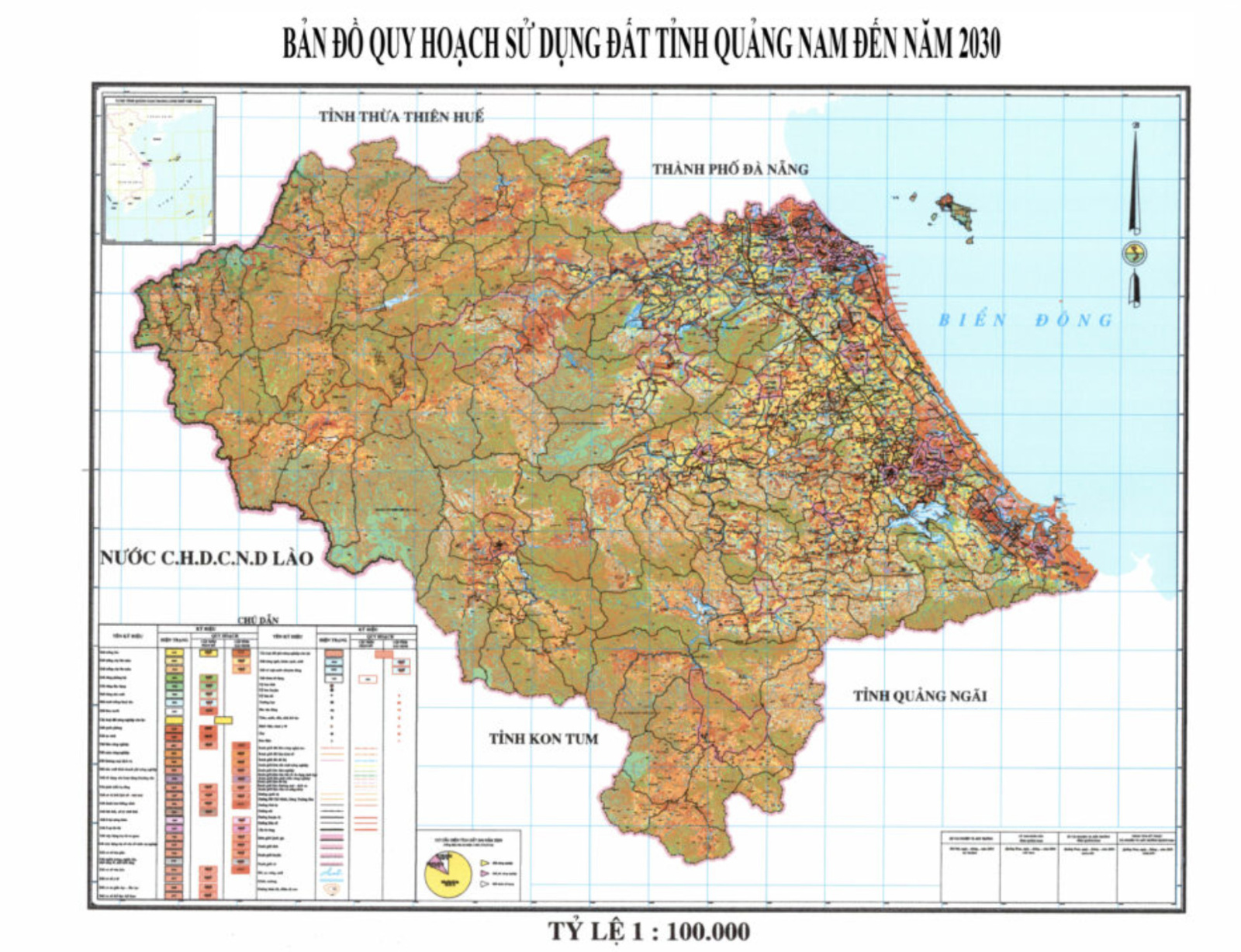 Bản đồ quy hoạch Huyện Hiệp Đức, Quảng Nam| Kế hoạch sử dụng đất