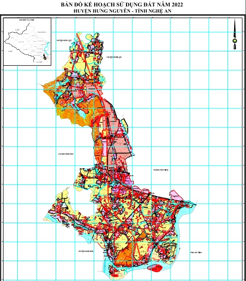 Bản đồ quy hoạch huyện Hưng Nguyên, Nghệ An 2024| Kế hoạch sử dụng đất Bản đồ quy hoạch huyện Hưng Nguyên, Nghệ An 2024| Kế hoạch sử dụng đất