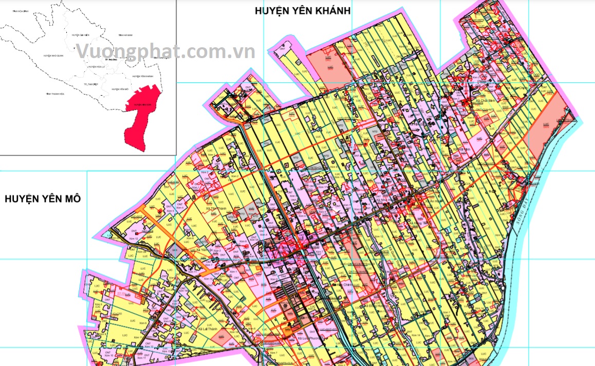 Bản đồ quy hoạch huyện Kim Sơn, Ninh Bình 2024| Kế hoạch sử dụng đất Bản đồ quy hoạch huyện Kim Sơn, Ninh Bình 2024| Kế hoạch sử dụng đất