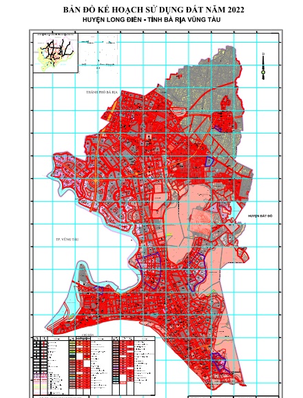 Bản đồ quy hoạch huyện Long Điền (Bà Rịa - Vũng Tàu) 2024 Bản đồ quy hoạch huyện Long Điền (Bà Rịa - Vũng Tàu) 2024