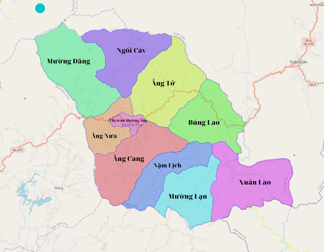 Bản đồ quy hoạch Huyện Mường Ảng, Điện Biên| Kế hoạch sử dụng đất