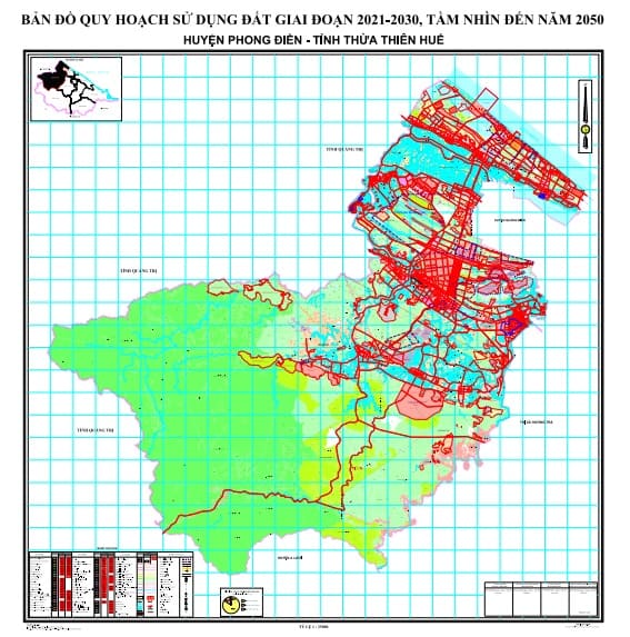 Bản đồ quy hoạch huyện Phong Điền, Thừa Thiên Huế 2024| Kế hoạch sử dụng đất Bản đồ quy hoạch huyện Phong Điền, Thừa Thiên Huế 2024| Kế hoạch sử dụng đất