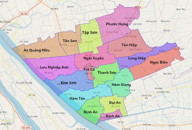 Bản đồ quy hoạch Huyện Trà Cú, Trà Vinh| Kế hoạch sử dụng đất
