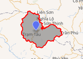 Bản đồ quy hoạch Huyện Trạm Tấu mới nhất