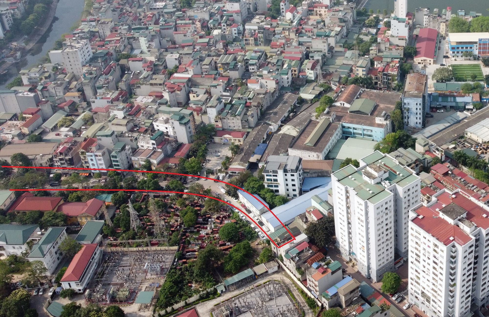 ban do quy hoach o phuong ha dinh thanh xuan ha noi ke hoach su dung dat 61726 45