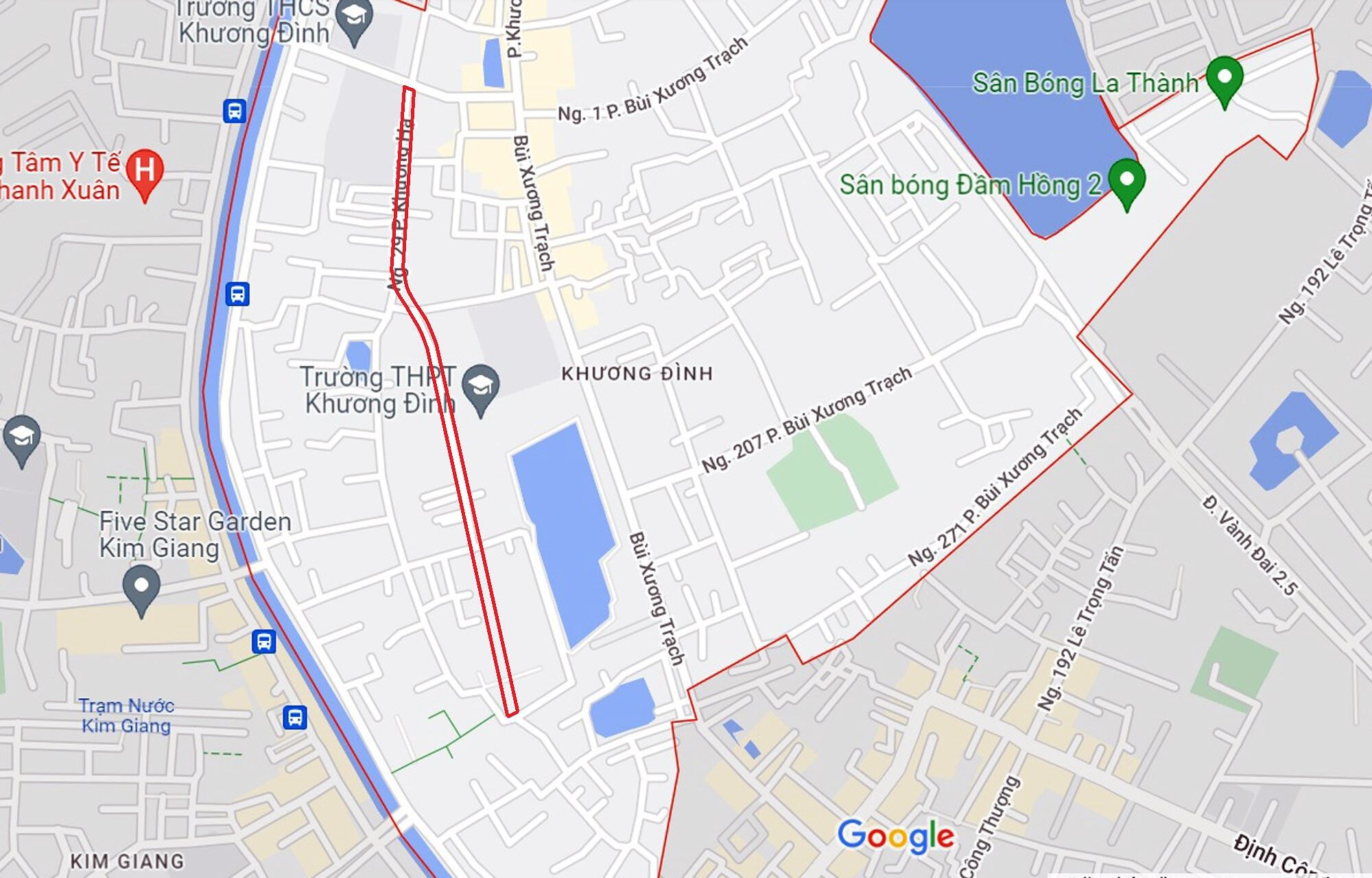 ban do quy hoach o phuong khuong dinh thanh xuan ha noi ke hoach su dung dat 61770 16
