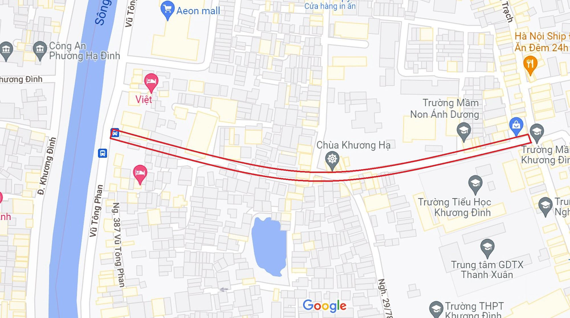 ban do quy hoach o phuong khuong dinh thanh xuan ha noi ke hoach su dung dat 61770 23