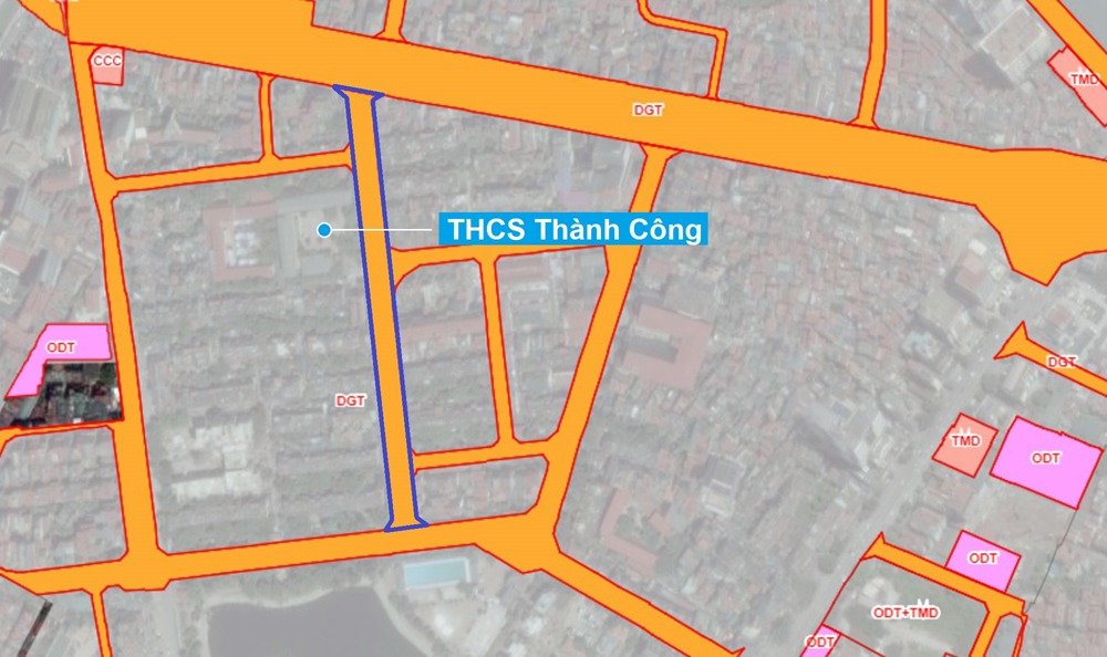 Bản đồ quy hoạch ở phường Thành Công, Ba Đình, Hà Nội| Kế hoạch sử dụng đất 18 ban do quy hoach o phuong thanh cong ba dinh ha noi ke hoach su dung dat 61868 56