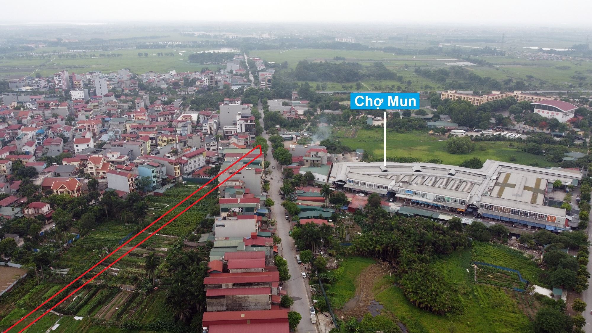 ban do quy hoach o xa kim chung dong anh ha noi ke hoach su dung dat 55076 19