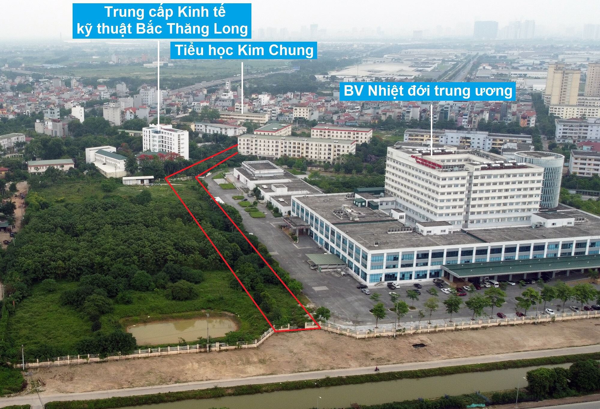 ban do quy hoach o xa kim chung dong anh ha noi ke hoach su dung dat 55076 34