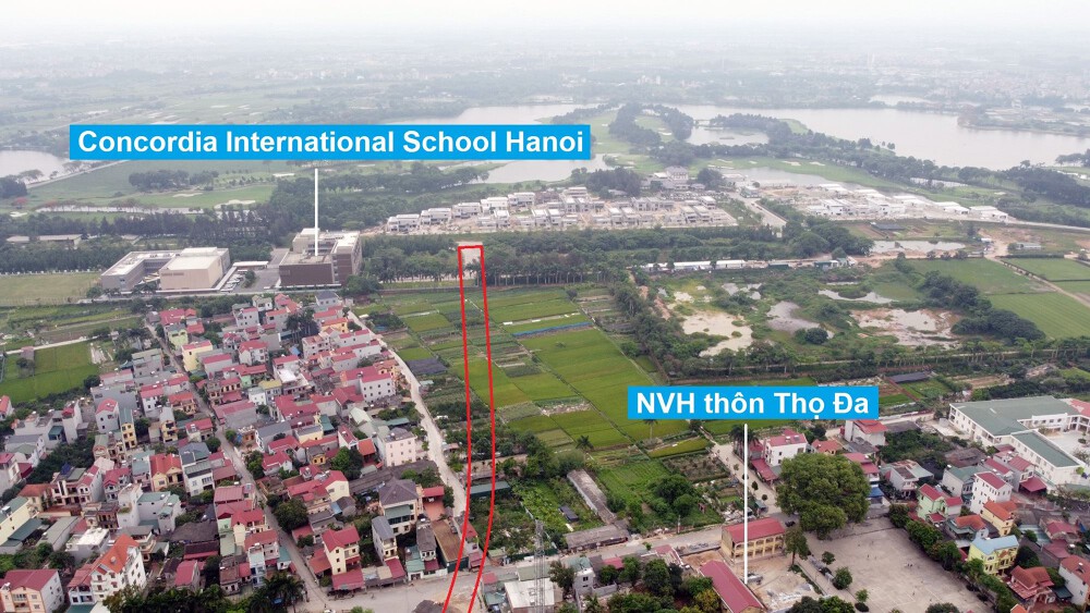 ban do quy hoach o xa kim no dong anh ha noi ke hoach su dung dat 55084 104