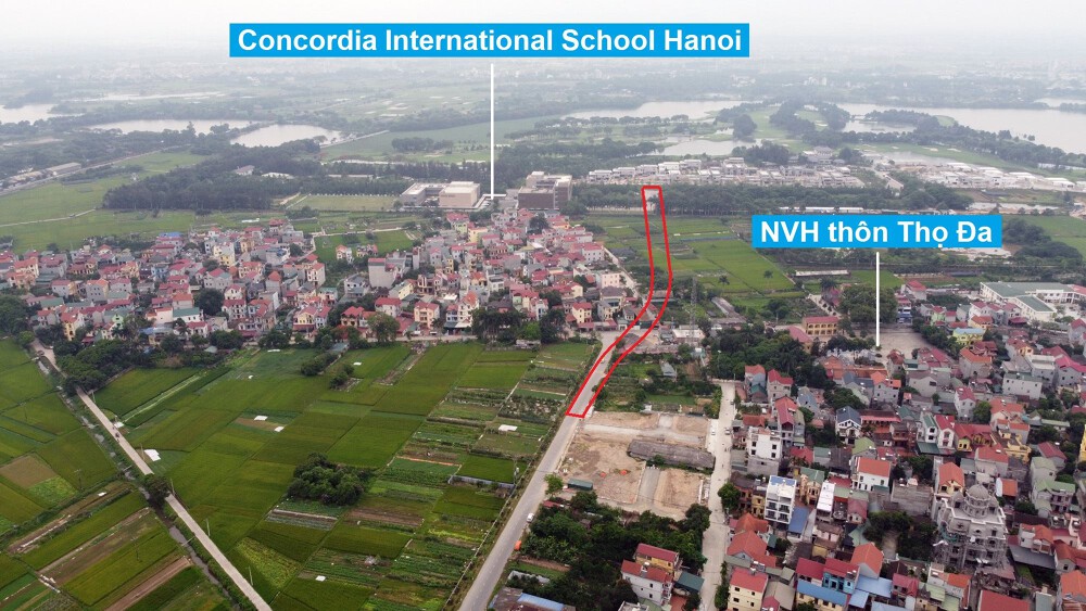ban do quy hoach o xa kim no dong anh ha noi ke hoach su dung dat 55084 105