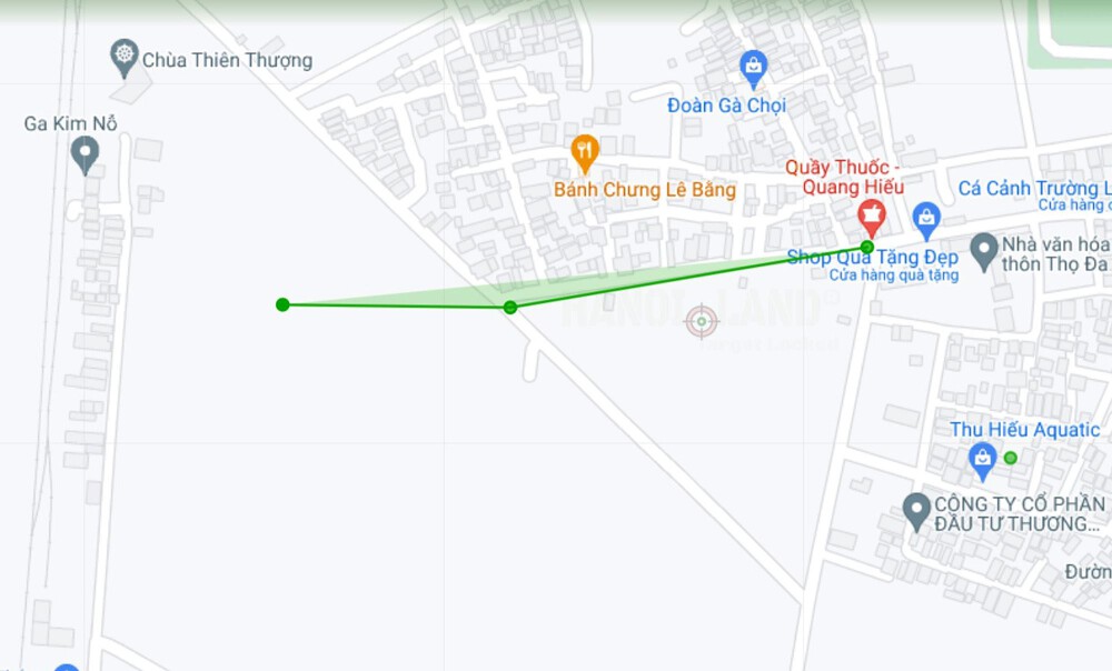 ban do quy hoach o xa kim no dong anh ha noi ke hoach su dung dat 55084 112