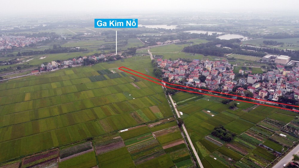 ban do quy hoach o xa kim no dong anh ha noi ke hoach su dung dat 55084 114