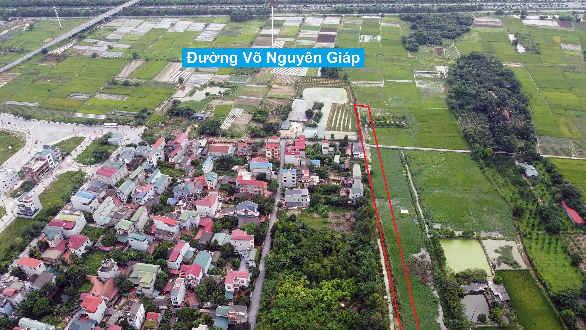 ban do quy hoach o xa tien duong dong anh ha noi ke hoach su dung dat 73670 109