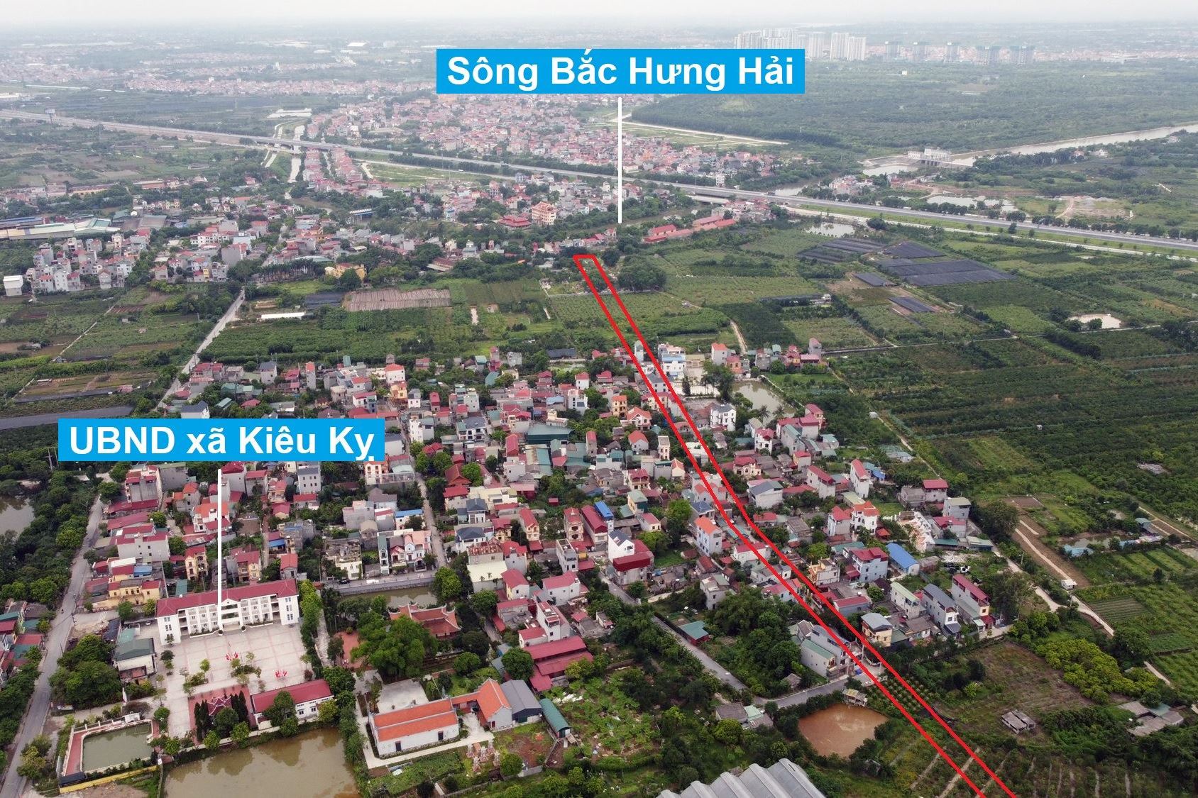 ban do quy hoach o xa tien duong dong anh ha noi ke hoach su dung dat 73670 114
