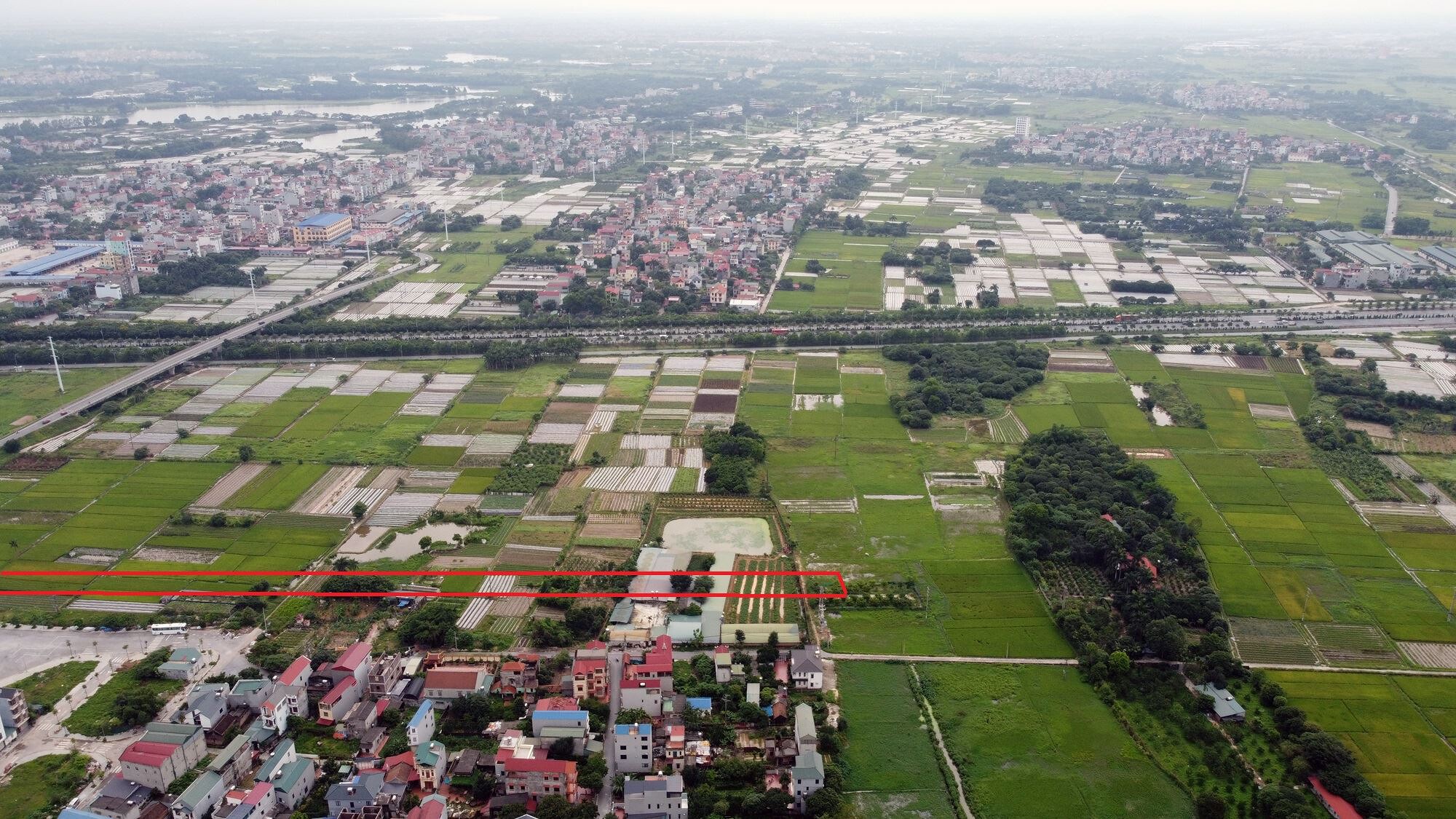 ban do quy hoach o xa tien duong dong anh ha noi ke hoach su dung dat 73670 119