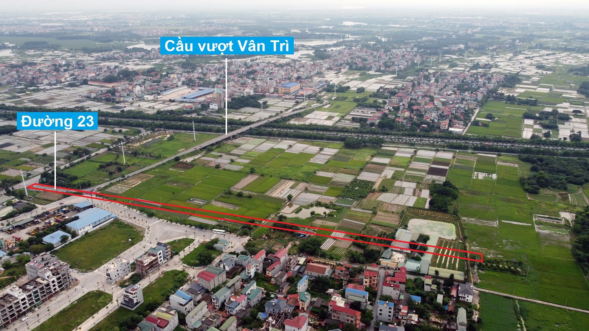 ban do quy hoach o xa tien duong dong anh ha noi ke hoach su dung dat 73670 121