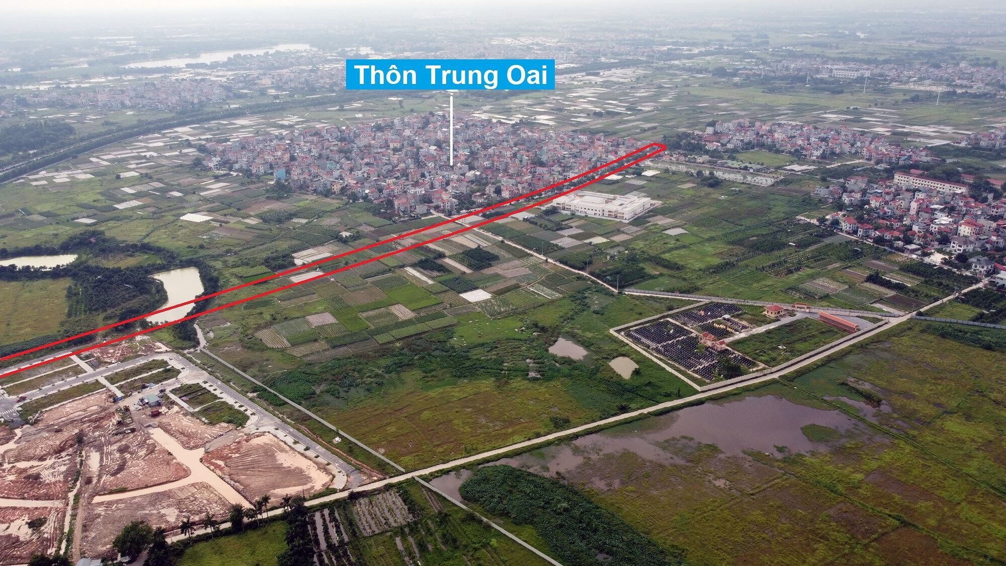 ban do quy hoach o xa tien duong dong anh ha noi ke hoach su dung dat 73670 131