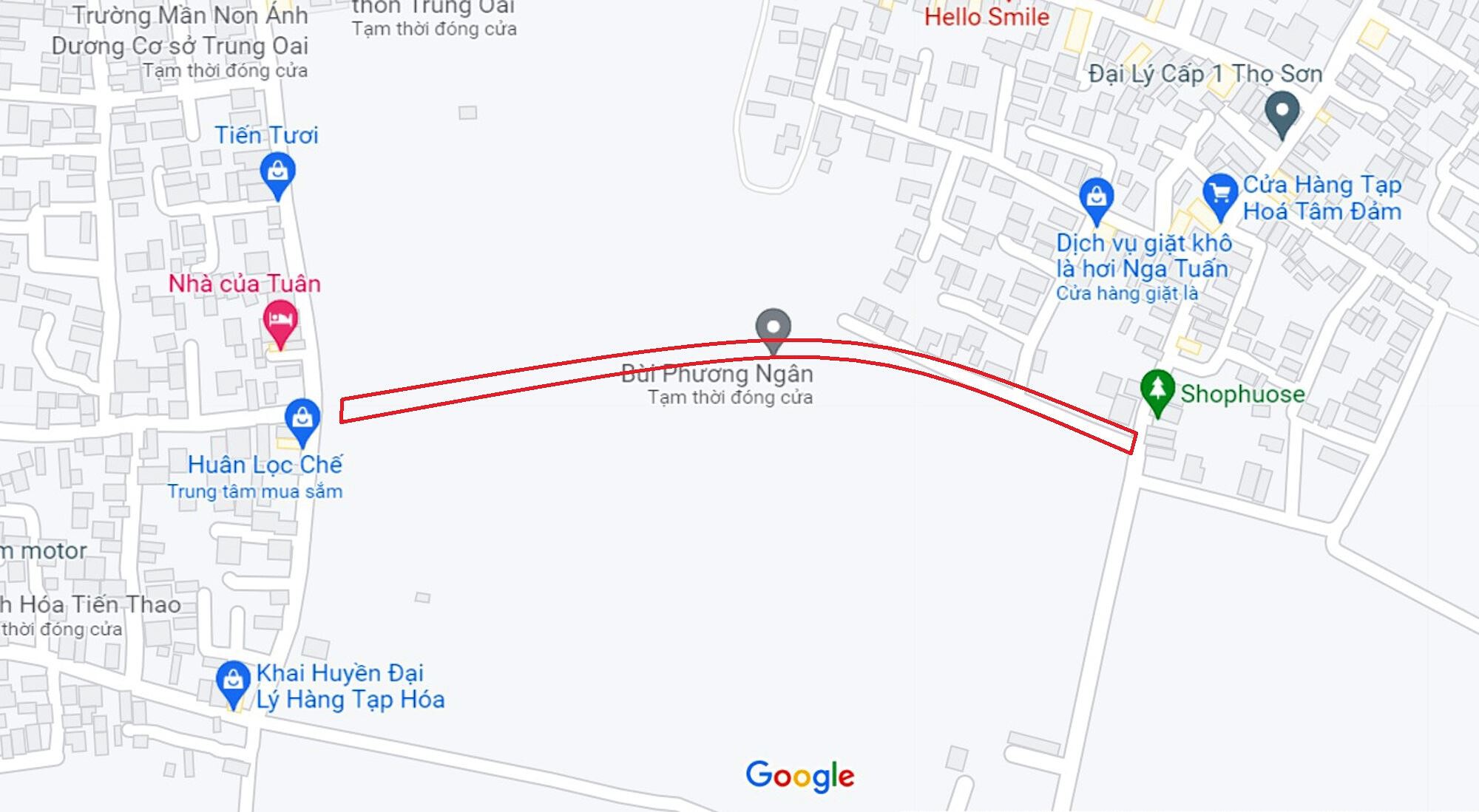 ban do quy hoach o xa tien duong dong anh ha noi ke hoach su dung dat 73670 140