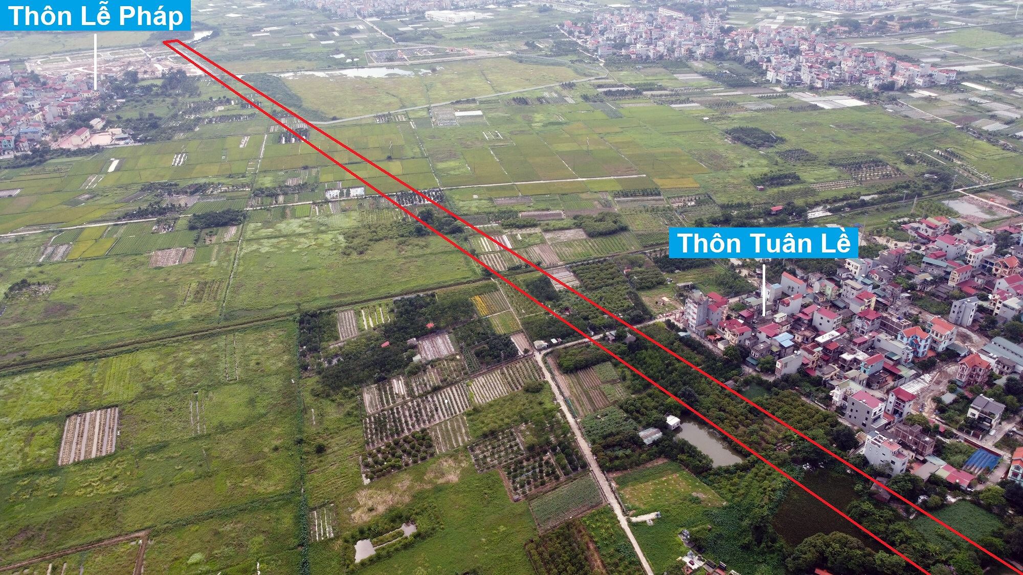 ban do quy hoach o xa tien duong dong anh ha noi ke hoach su dung dat 73670 75