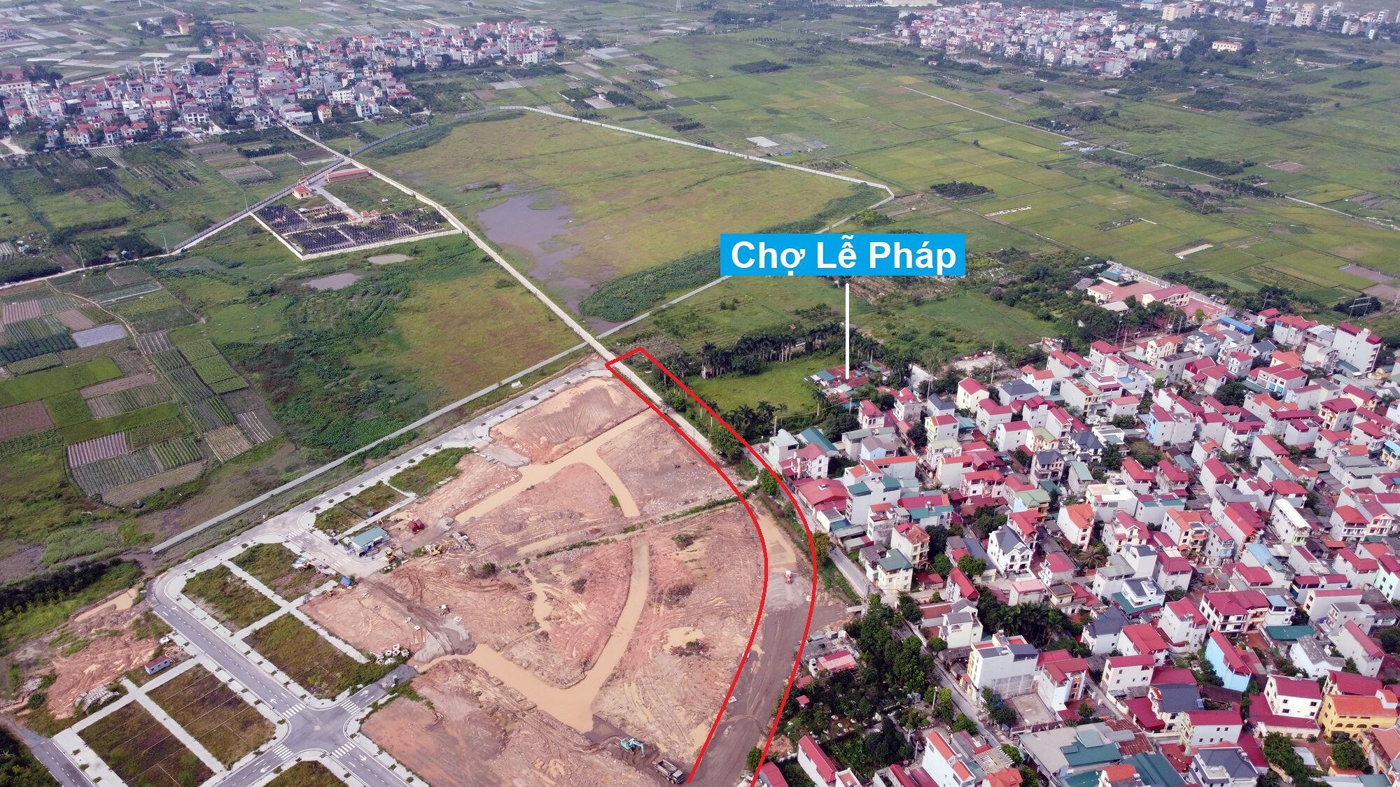 ban do quy hoach o xa tien duong dong anh ha noi ke hoach su dung dat 73670 80
