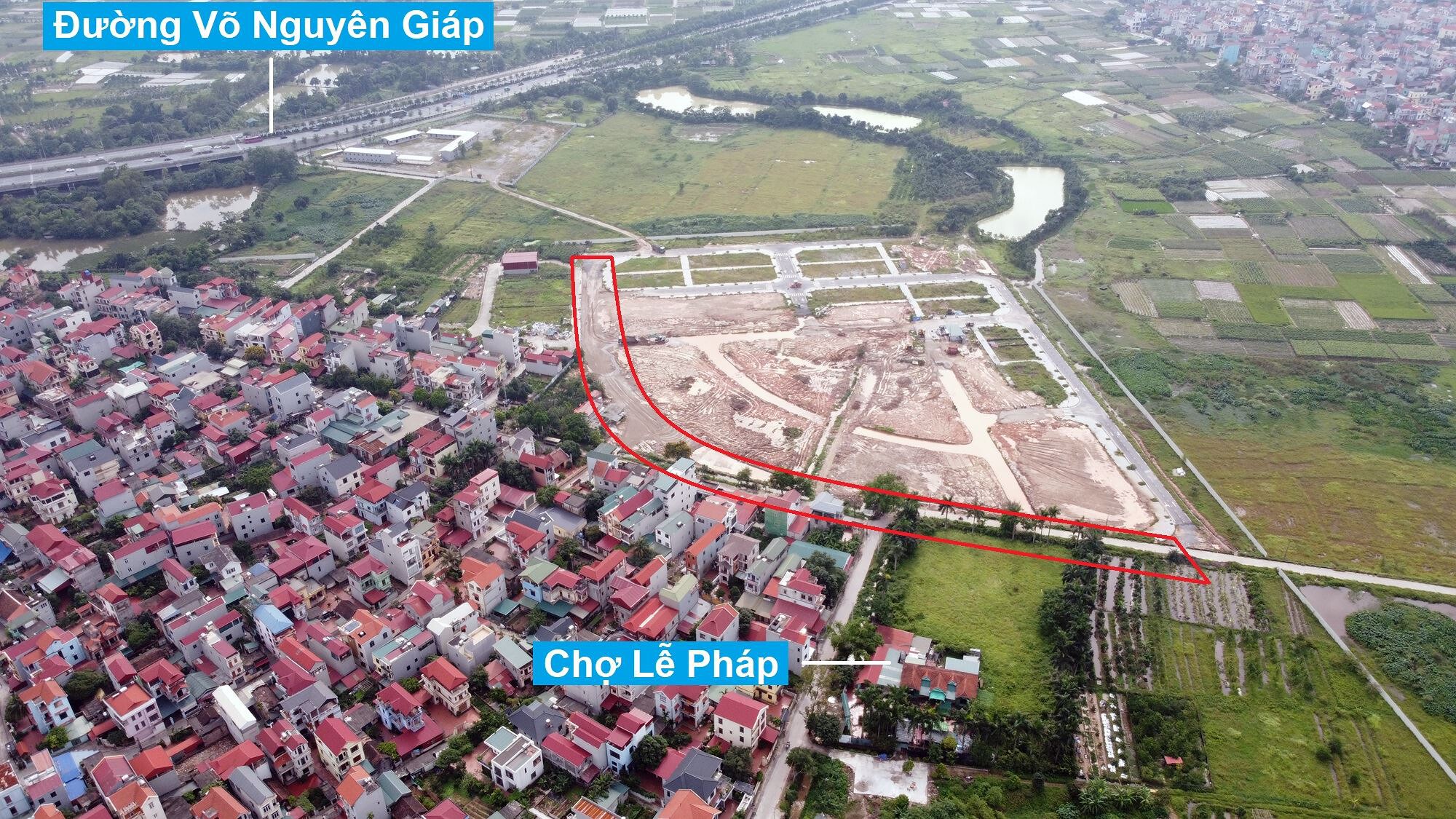 ban do quy hoach o xa tien duong dong anh ha noi ke hoach su dung dat 73670 82