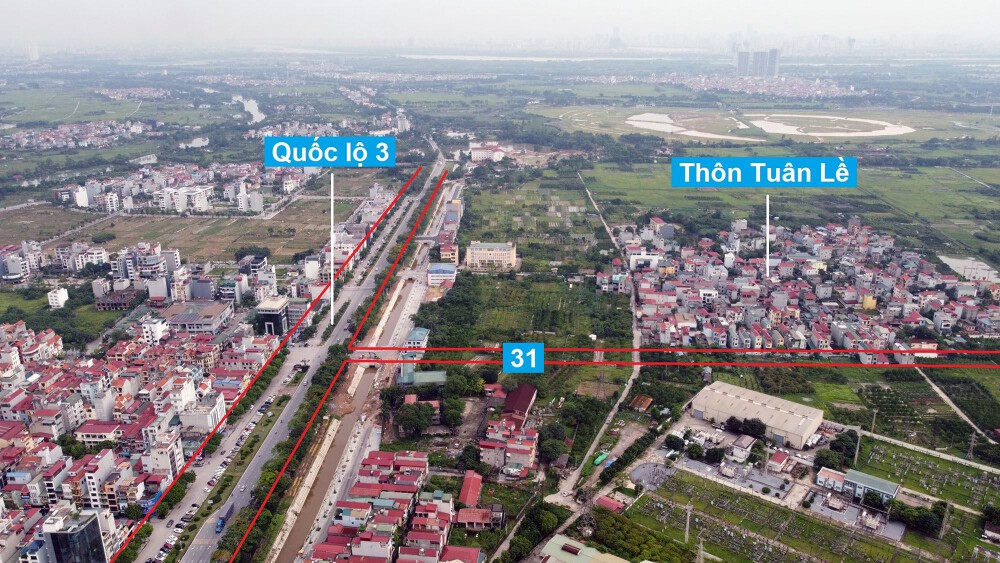 ban do quy hoach o xa tien duong dong anh ha noi ke hoach su dung dat 73670 94