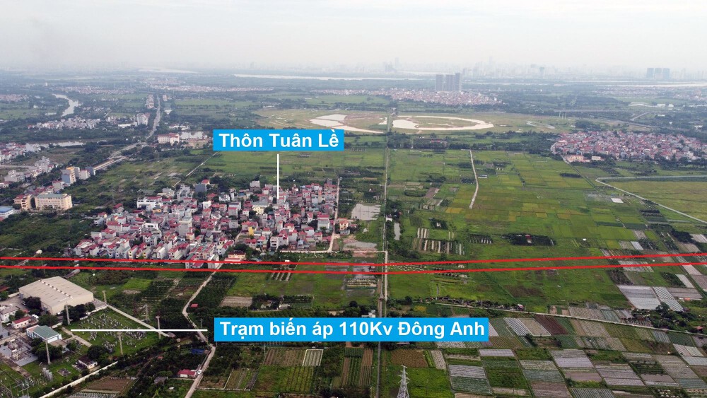 ban do quy hoach o xa tien duong dong anh ha noi ke hoach su dung dat 73670 95