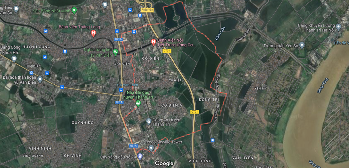 ban do quy hoach o xa tu hiep thanh tri ha noi ke hoach su dung dat 59130 54