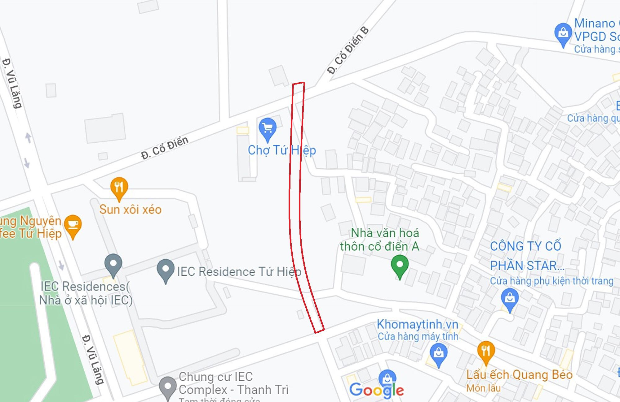 ban do quy hoach o xa tu hiep thanh tri ha noi ke hoach su dung dat 59130 78