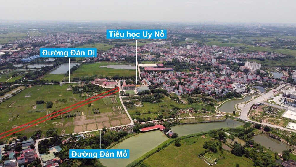 ban do quy hoach o xa uy no dong anh ha noi ke hoach su dung dat 73678 335