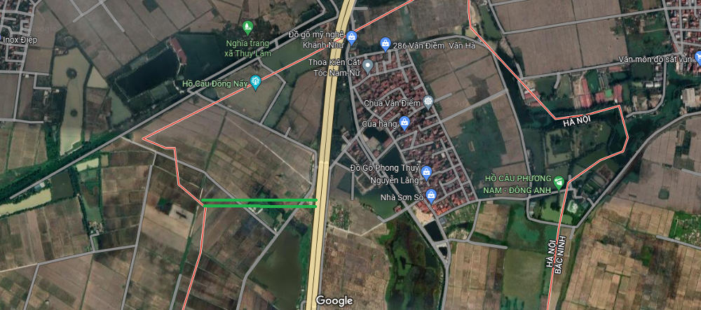 ban do quy hoach o xa van ha dong anh ha noi ke hoach su dung dat 73673 8