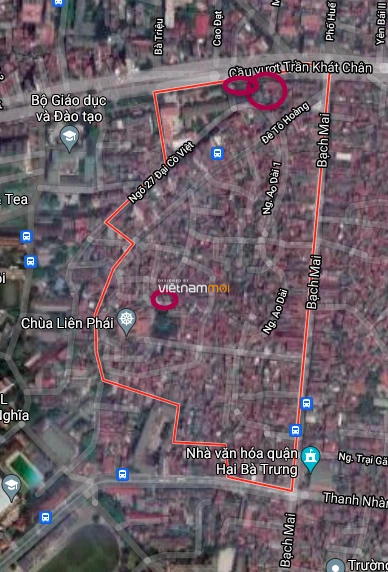 Đất dính quy hoạch ở phường Cầu Dền, Hai Bà Trưng, Hà Nội - Ảnh 2.