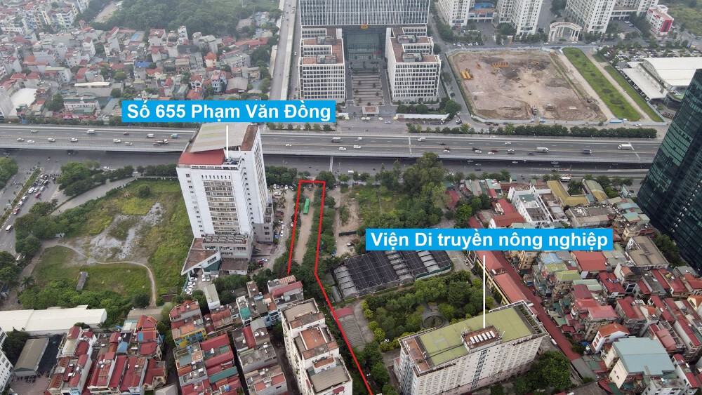 ban do quy hoach phuong co nhue 1 bac tu liem ha noi ke hoach su dung dat 57448 10